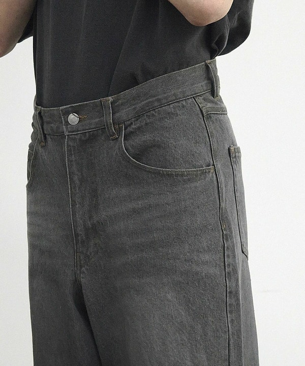 【WEB限定/11.5ozデニム】11.5oz5ポケットワイドストレートパンツ 詳細画像 40