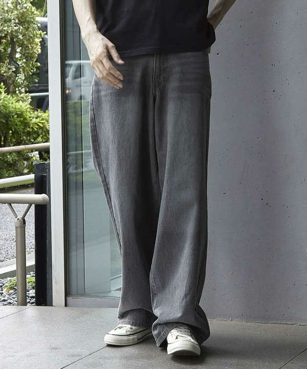 【WEB限定/11.5ozデニム】11.5oz5ポケットワイドストレートパンツ 詳細画像 42