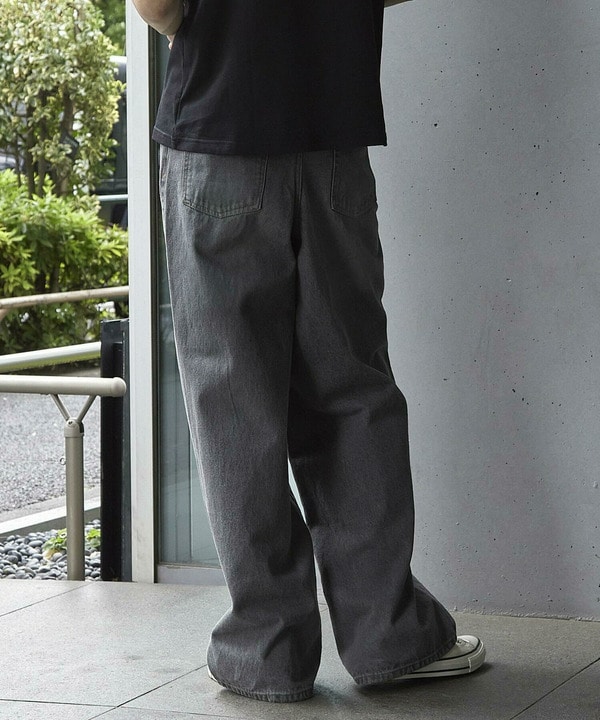 【WEB限定/11.5ozデニム】11.5oz5ポケットワイドストレートパンツ 詳細画像 46
