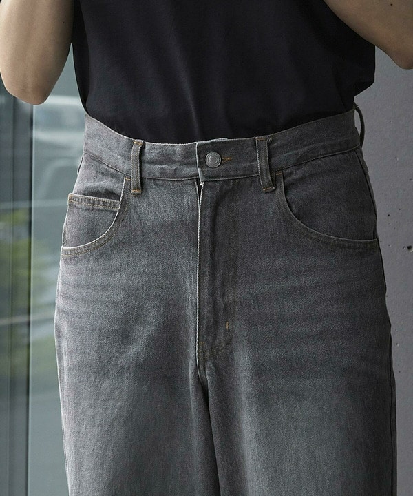 【WEB限定/11.5ozデニム】11.5oz5ポケットワイドストレートパンツ 詳細画像 47