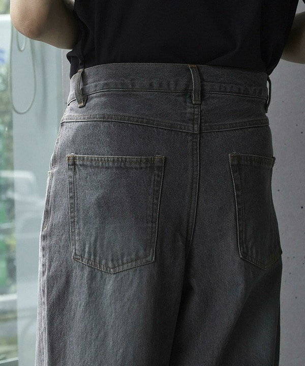 【WEB限定/11.5ozデニム】11.5oz5ポケットワイドストレートパンツ 詳細画像 49