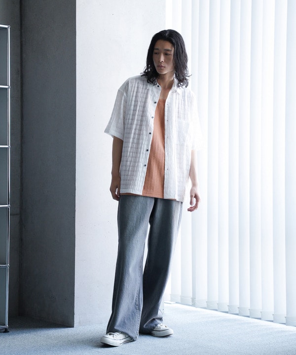 【WEB限定/11.5ozデニム】11.5oz5ポケットワイドストレートパンツ 詳細画像 9