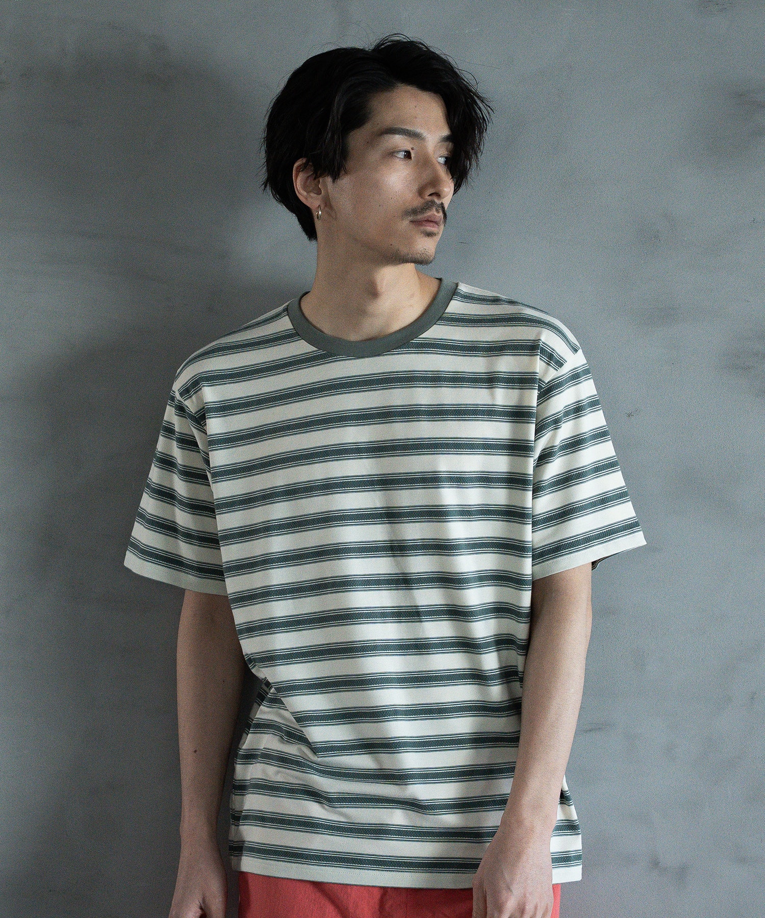 ジャガードボーダーTシャツ｜メンズファッション通販 MEN'S BIGI