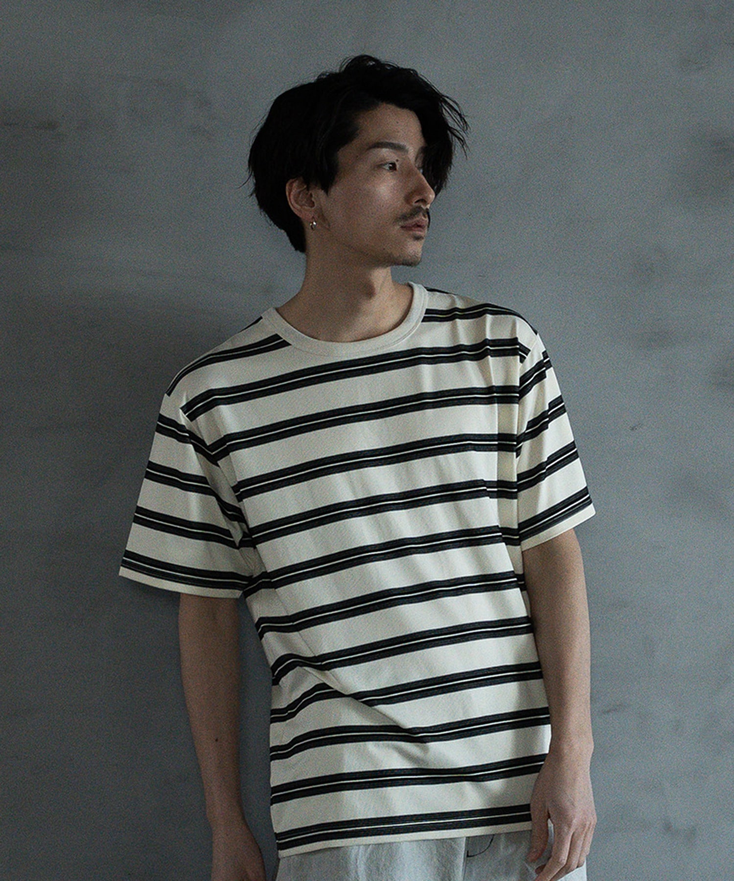 ジャガードボーダーTシャツ｜メンズファッション通販 MEN'S BIGI