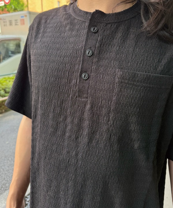 スラブヘンリーネックｔシャツ 詳細画像 5