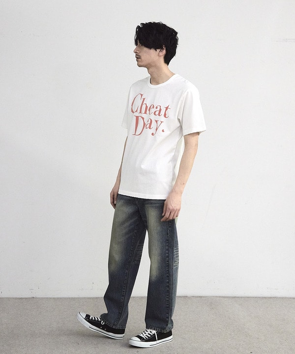 アメリカンコットンロゴプリントTシャツ 詳細画像 4