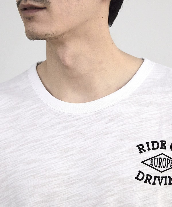 スラブフロッキーロゴプリントＴシャツ 詳細画像 10