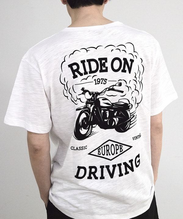 スラブフロッキーロゴプリントＴシャツ 詳細画像 13
