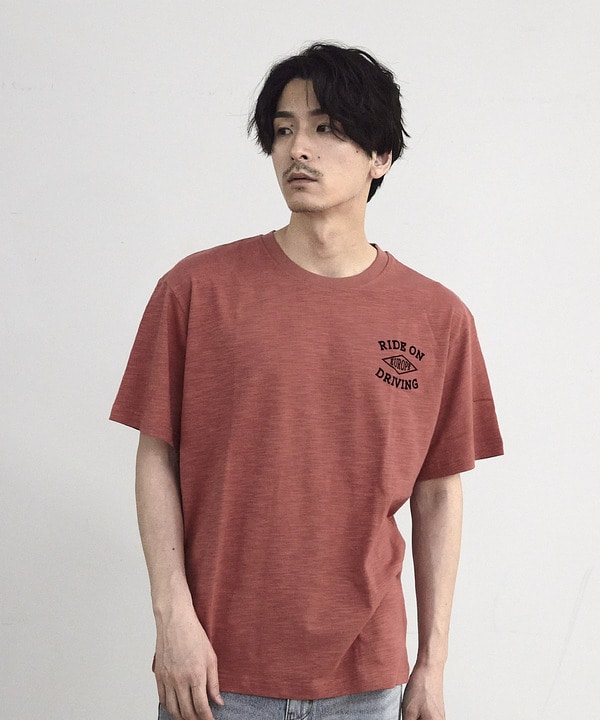 スラブフロッキーロゴプリントＴシャツ 詳細画像 20