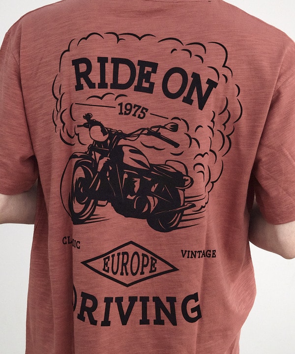スラブフロッキーロゴプリントＴシャツ 詳細画像 24