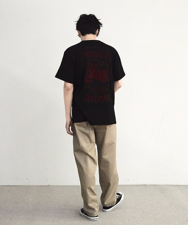 スラブフロッキーロゴプリントＴシャツ 詳細画像 29