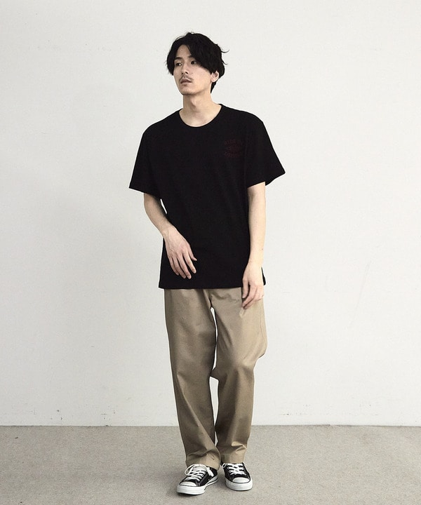 スラブフロッキーロゴプリントＴシャツ 詳細画像 3