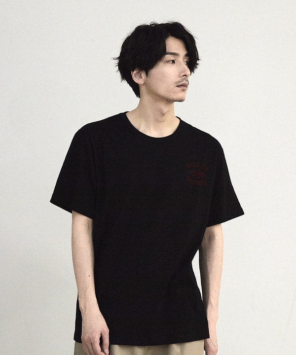 スラブフロッキーロゴプリントＴシャツ 詳細画像 30