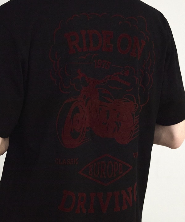 スラブフロッキーロゴプリントＴシャツ 詳細画像 35