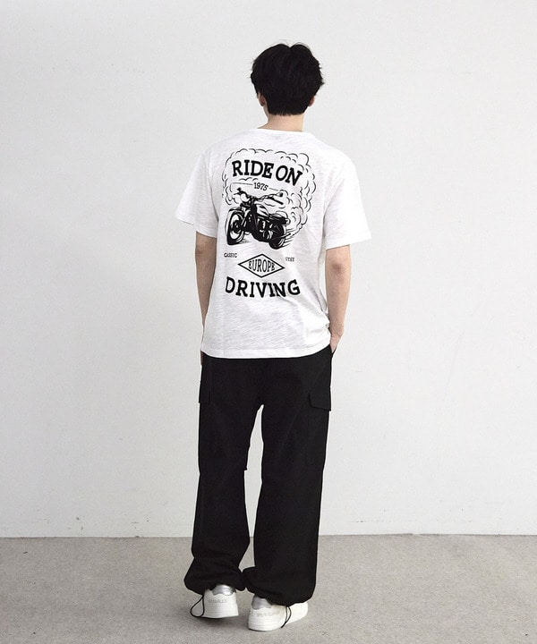 スラブフロッキーロゴプリントＴシャツ 詳細画像 7