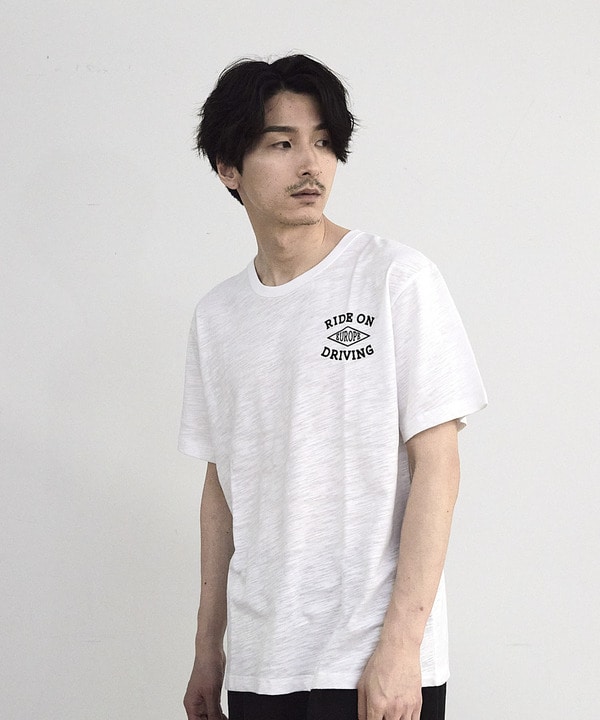 スラブフロッキーロゴプリントＴシャツ 詳細画像 9
