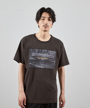 アメリカンコットンロゴプリントTシャツ