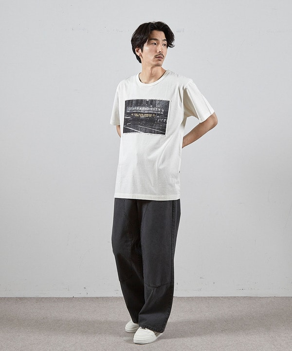 アメリカンコットンロゴプリントTシャツ 詳細画像 3