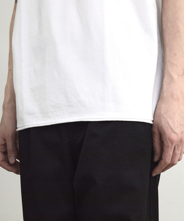 カットオフロゴプリント刺繡Ｔシャツ 詳細画像 13
