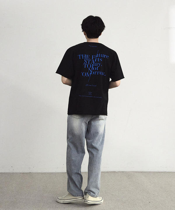 カットオフロゴプリント刺繡Ｔシャツ 詳細画像 18
