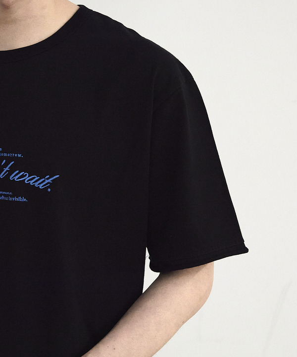 カットオフロゴプリント刺繡Ｔシャツ 詳細画像 22