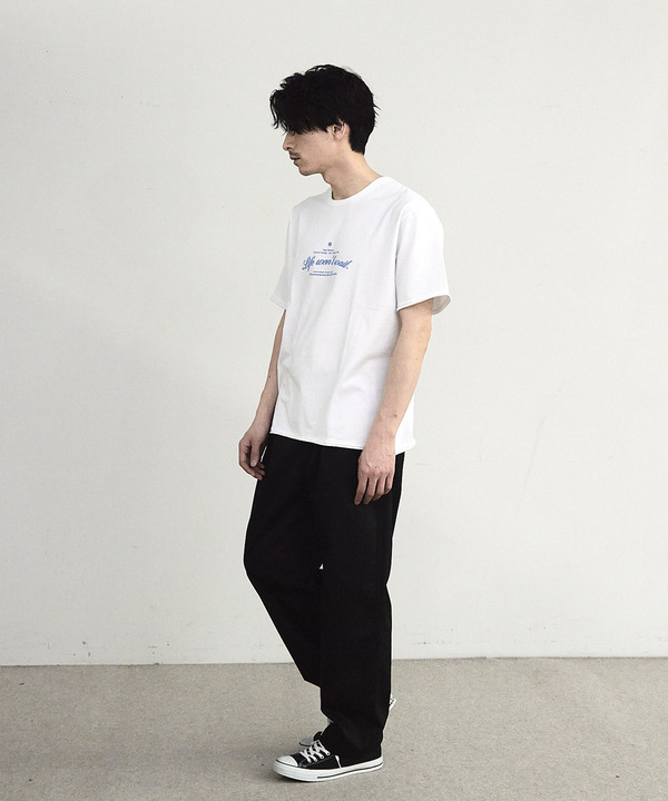 カットオフロゴプリント刺繡Ｔシャツ 詳細画像 4