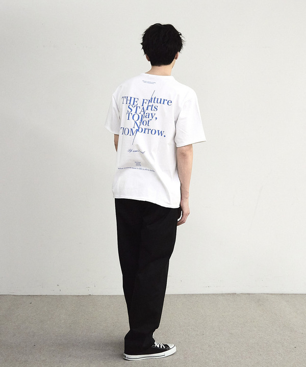 カットオフロゴプリント刺繡Ｔシャツ 詳細画像 5