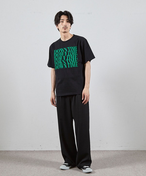 ダメージ加工ロゴプリントTシャツ 詳細画像 12