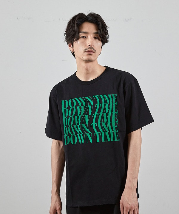 ダメージ加工ロゴプリントTシャツ 詳細画像 17