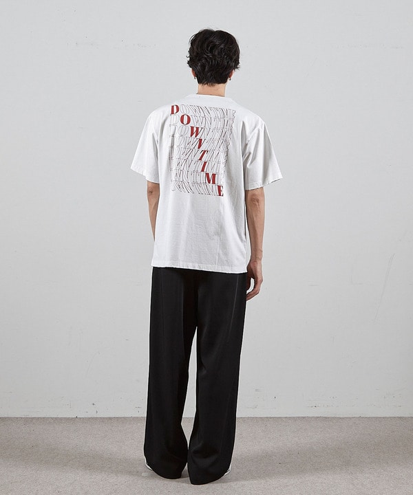 ダメージ加工ロゴプリントTシャツ 詳細画像 5