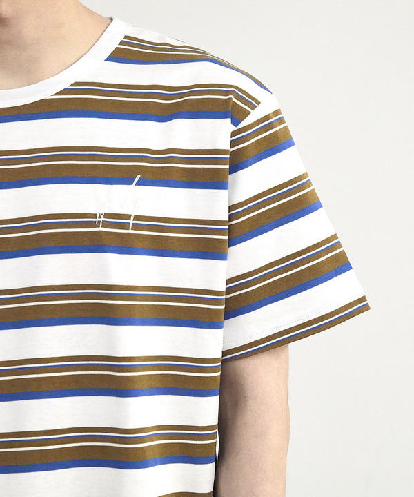 ダメージ加工ボーダーTシャツ 詳細画像 11