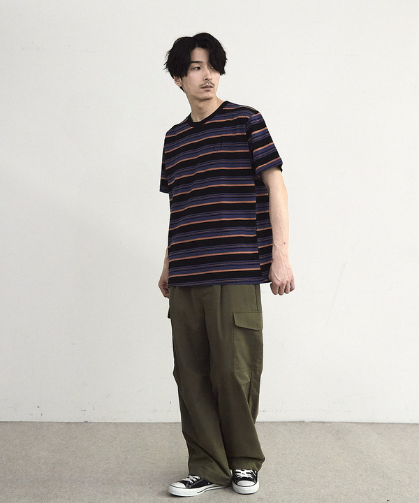 ダメージ加工ボーダーTシャツ 詳細画像 13