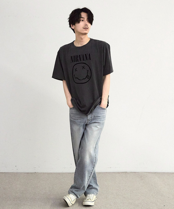 【GOOD ROCK SPEED】プリントTシャツ（NIRVANA/ニルヴァーナ） 詳細画像 1