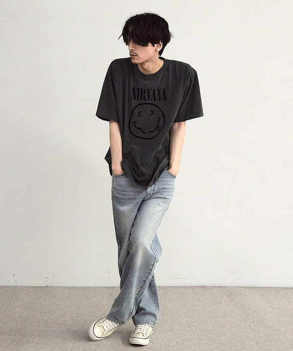 【GOOD ROCK SPEED】プリントTシャツ（NIRVANA/ニルヴァーナ） 詳細画像 2