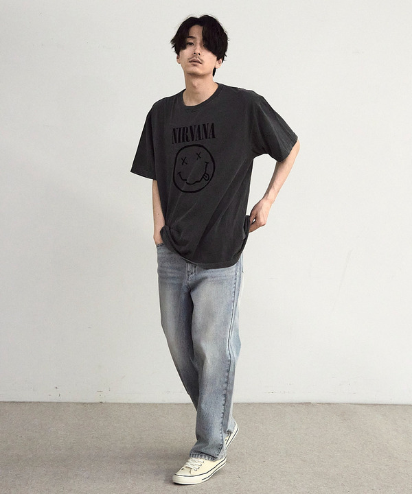【GOOD ROCK SPEED】プリントTシャツ（NIRVANA/ニルヴァーナ） 詳細画像 3