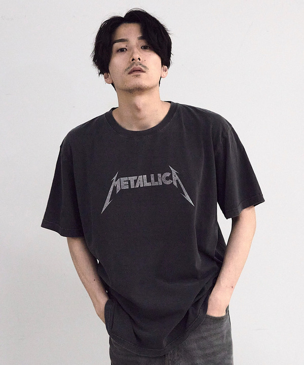 【GOOD ROCK SPEED】プリントTシャツ（METALICA/メタリカ） 詳細画像 チャコールグレー 1