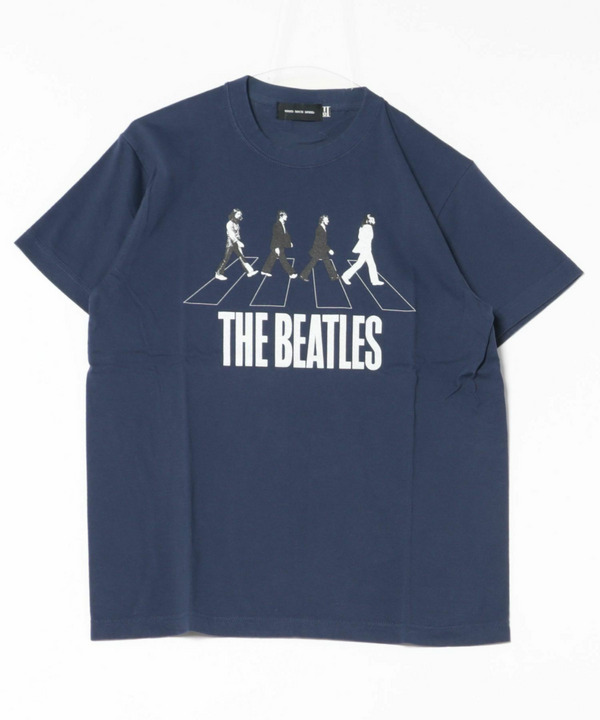 【GOOD ROCK SPEED】プリントTシャツ（THE BEATLES/ザ ビートルズ） 詳細画像 ネイビー 1