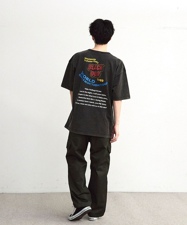 古着風ピグメントロゴプリントTシャツ 詳細画像 14