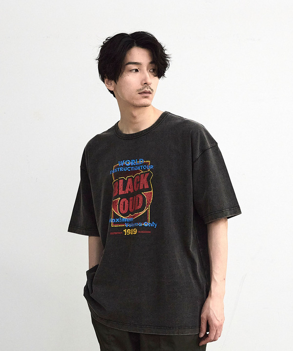 古着風ピグメントロゴプリントTシャツ 詳細画像 15