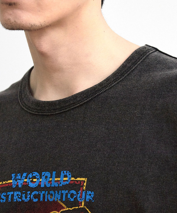古着風ピグメントロゴプリントTシャツ 詳細画像 21