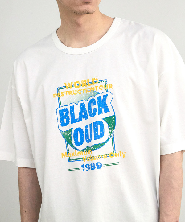 古着風ピグメントロゴプリントTシャツ 詳細画像 7