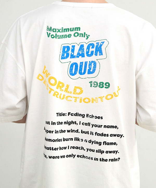 古着風ピグメントロゴプリントTシャツ 詳細画像 9