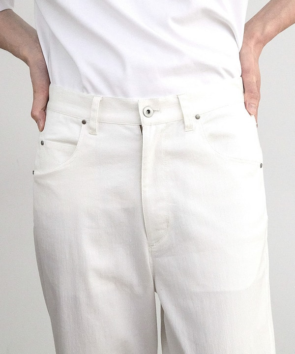 ストレッチカツラギルーズストレートパンツ 詳細画像 7