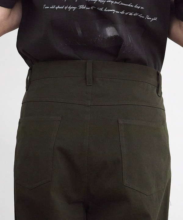 20/10ツイル5ポケットルーズストレートパン 詳細画像 13