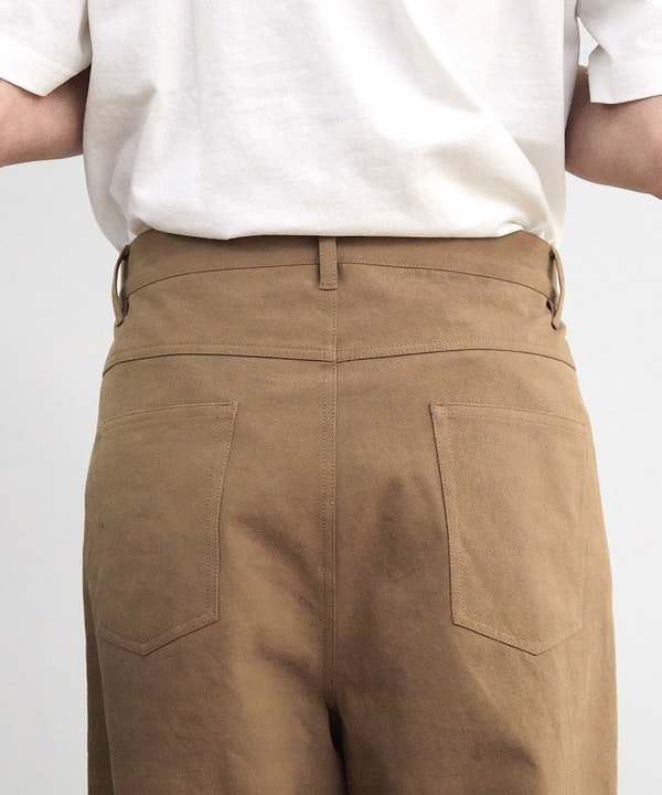 20/10ツイル5ポケットルーズストレートパン 詳細画像 6