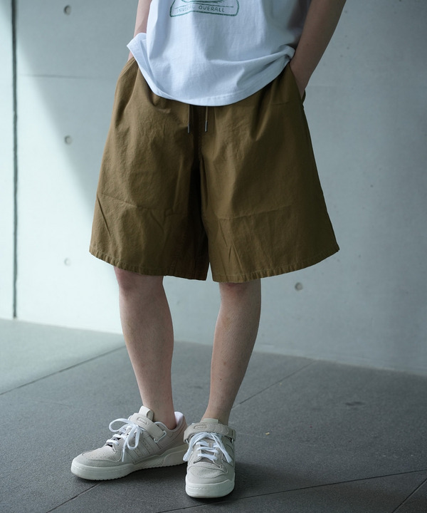 ヴィンテージツイルルーズショートパンツ 詳細画像 ベージュ 1