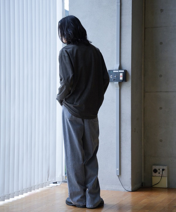 ピグメントウォッシュ加工ロゴロンT 詳細画像 12