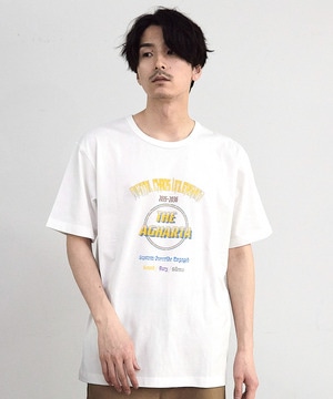 アメリカンコットンロゴプリントTシャツ