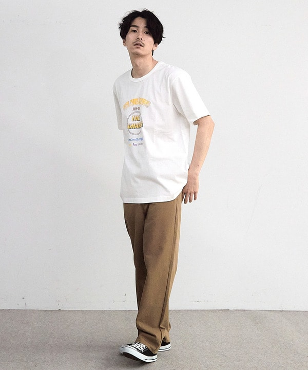 アメリカンコットンロゴプリントTシャツ 詳細画像 3