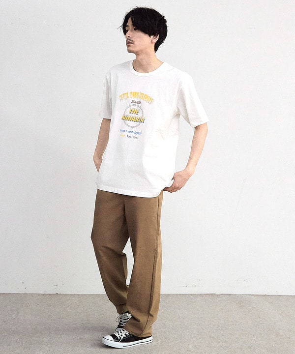 アメリカンコットンロゴプリントTシャツ 詳細画像 4